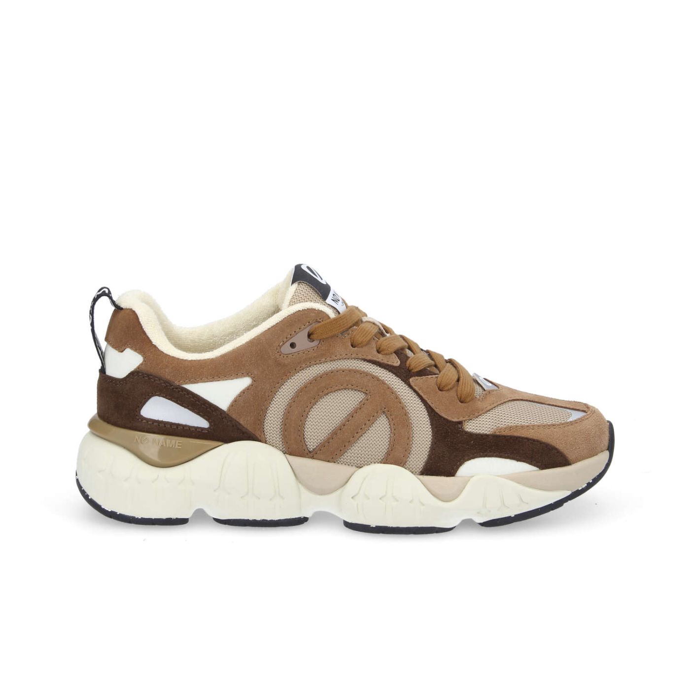 KRAZEE RUNNER M  -  SUEDE/KNIT/SUED  - NOCCIOLA/TALPA